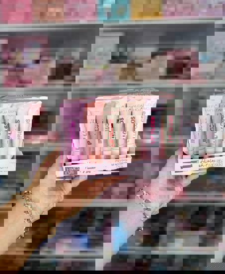 لیپ گلاس کریستالی هدی موجی